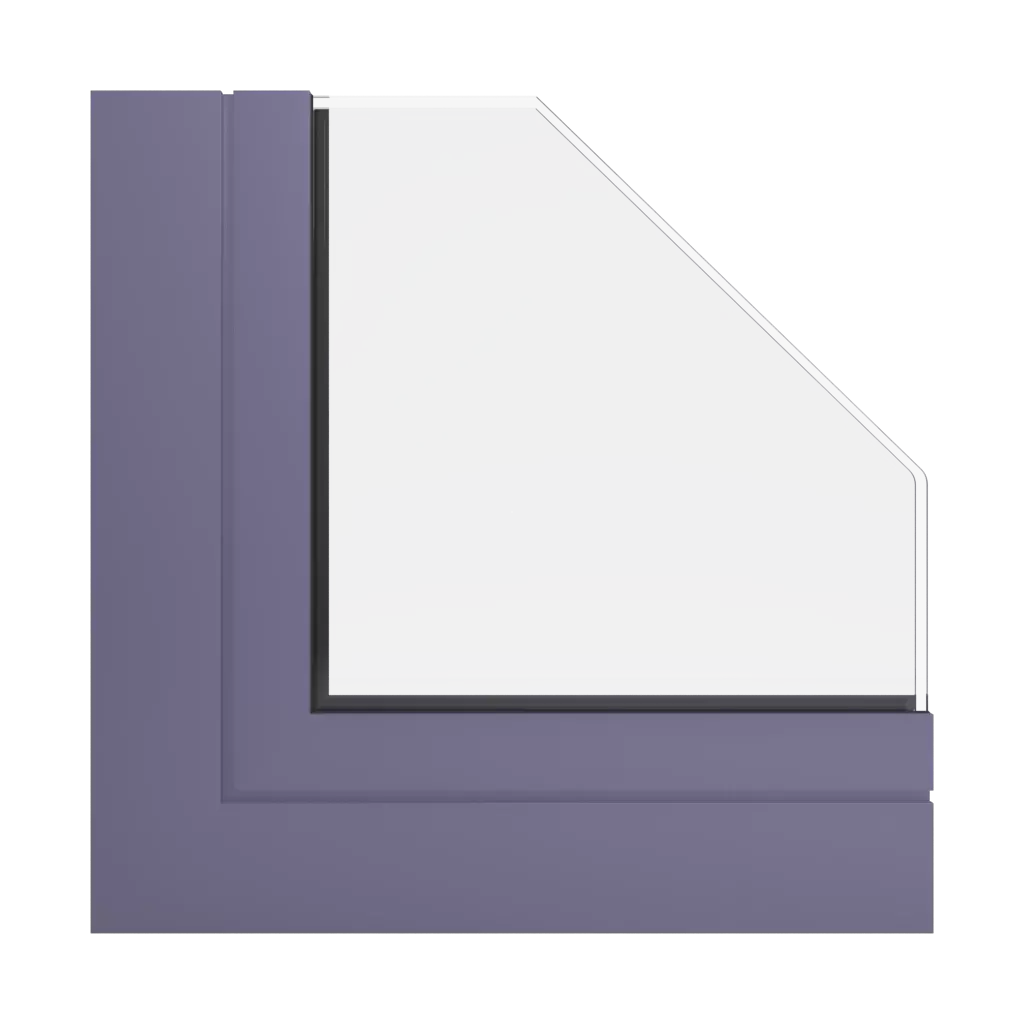 RAL 4012 Pearl blackberry windows window-profiles aluprof mb-openslide