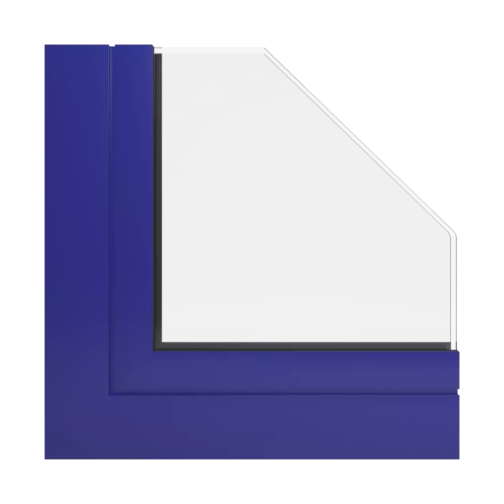 RAL 5002 Ultramarine blue windows window-color deceuninck-colors 