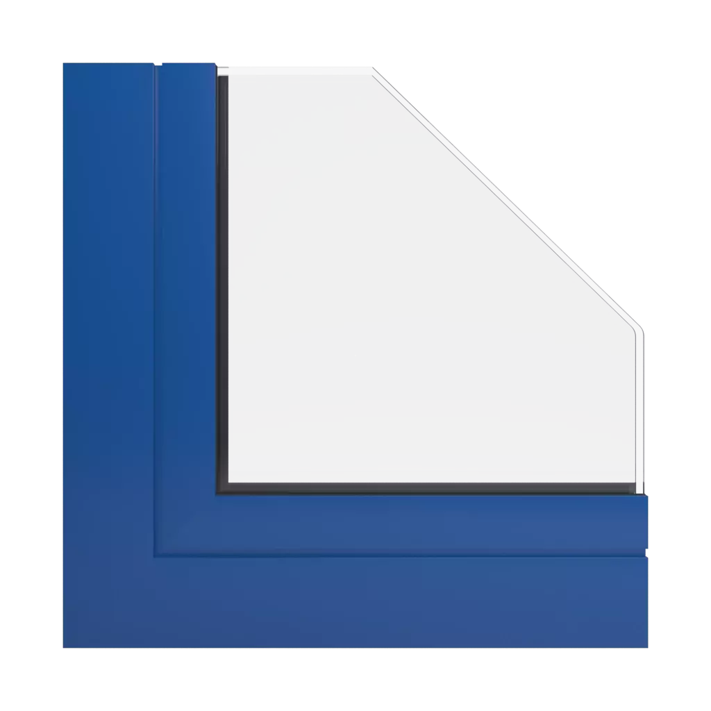 RAL 5005 Signal blue windows window-profiles aluprof mb-78ei