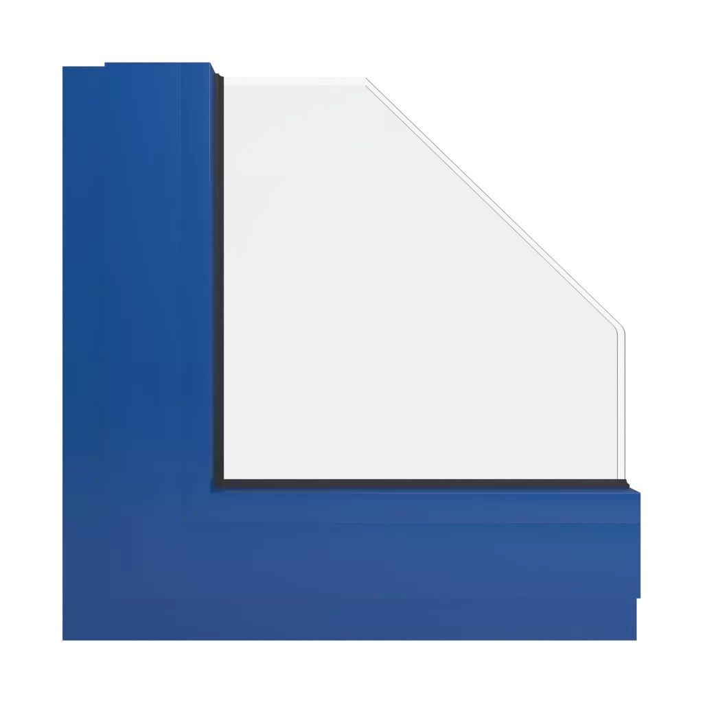 RAL 5005 Signal blue windows window-color aluminum-ral ral-5005-signal-blue interior