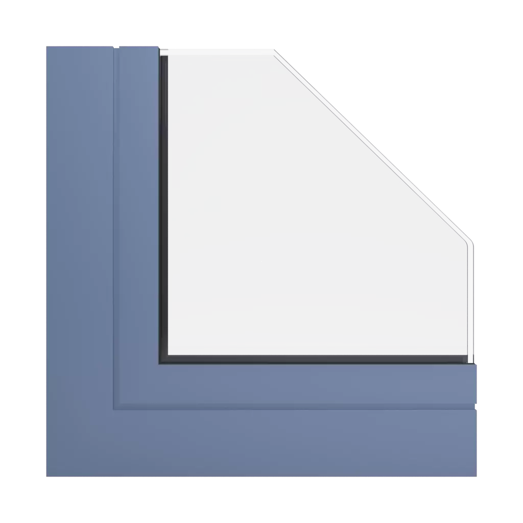 RAL 5014 blue gray windows window-profiles aluprof mb-harmony-office