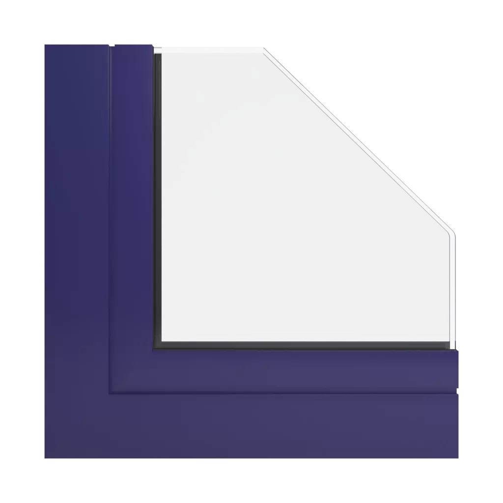 RAL 5022 Night blue windows window-profiles aluprof mb-78ei-dpa