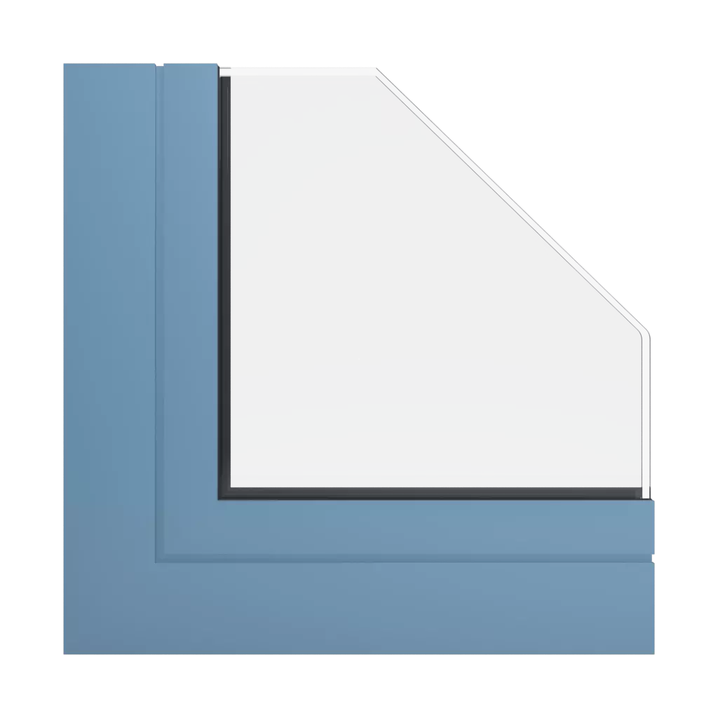 RAL 5024 Pastel blue windows window-profiles aluprof mb-79n