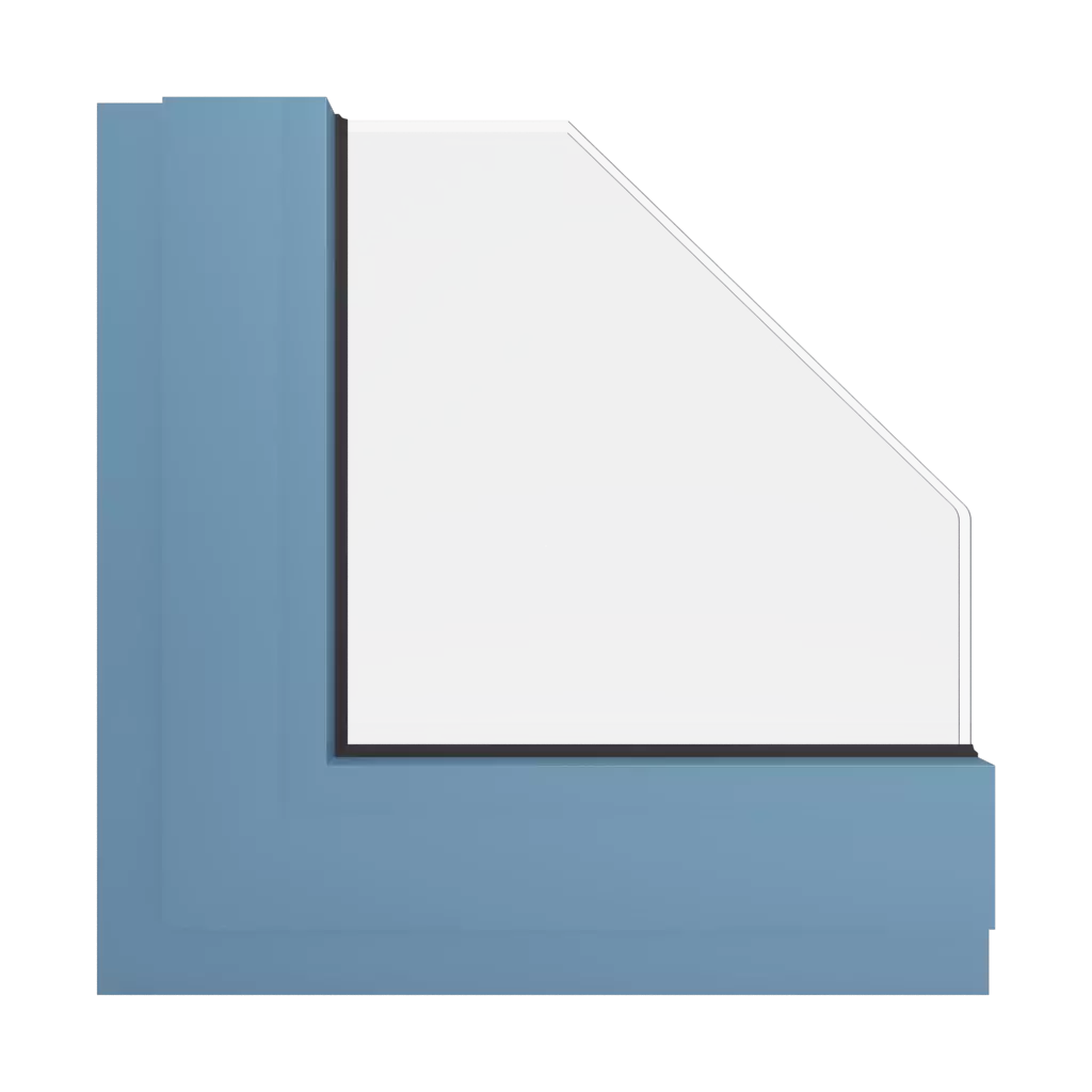 RAL 5024 Pastel blue windows window-color aluminum-ral ral-5024-pastel-blue interior