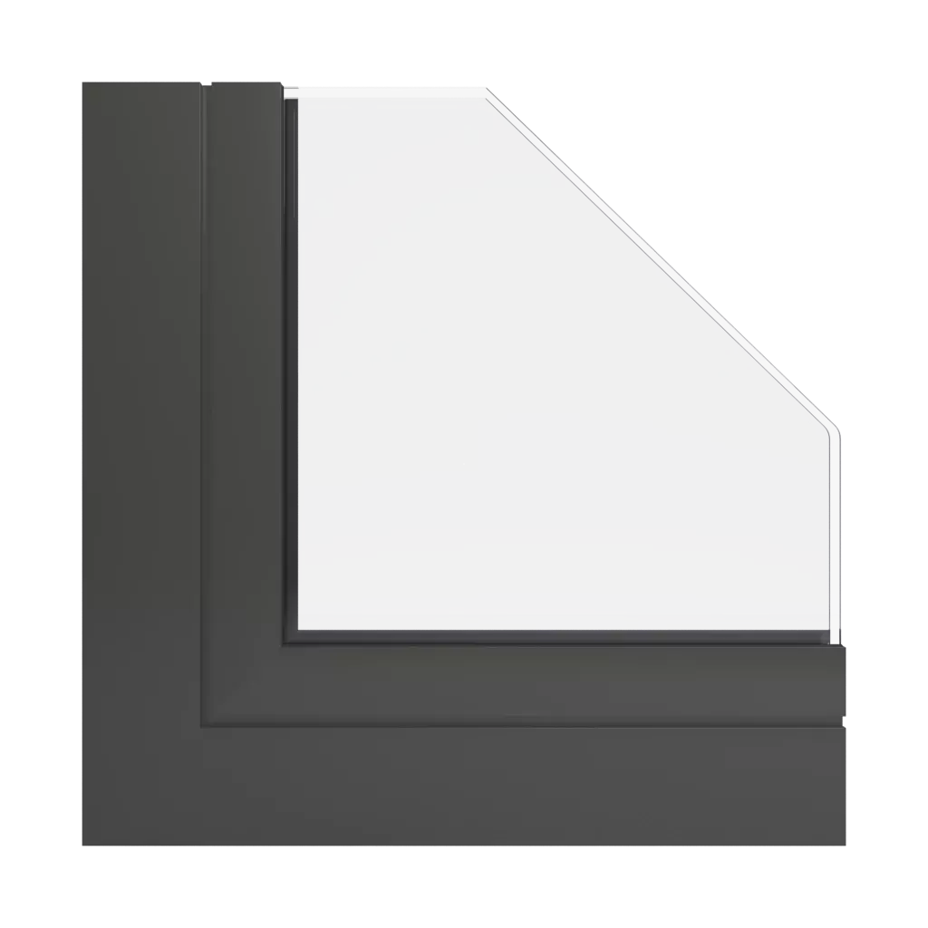 RAL 6006 Grey olive windows window-profiles aliplast max-light-design