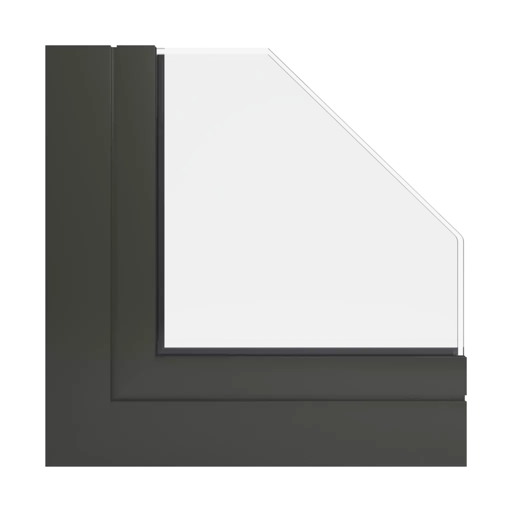 RAL 6022 Olive drab windows window-color aluminum-ral ral-6022-olive-drab