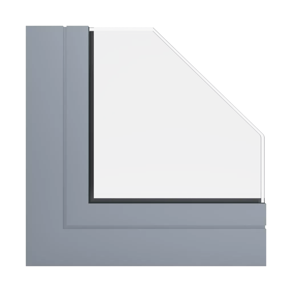 RAL 7004 Signal grey windows window-profiles aluprof mb-openslide