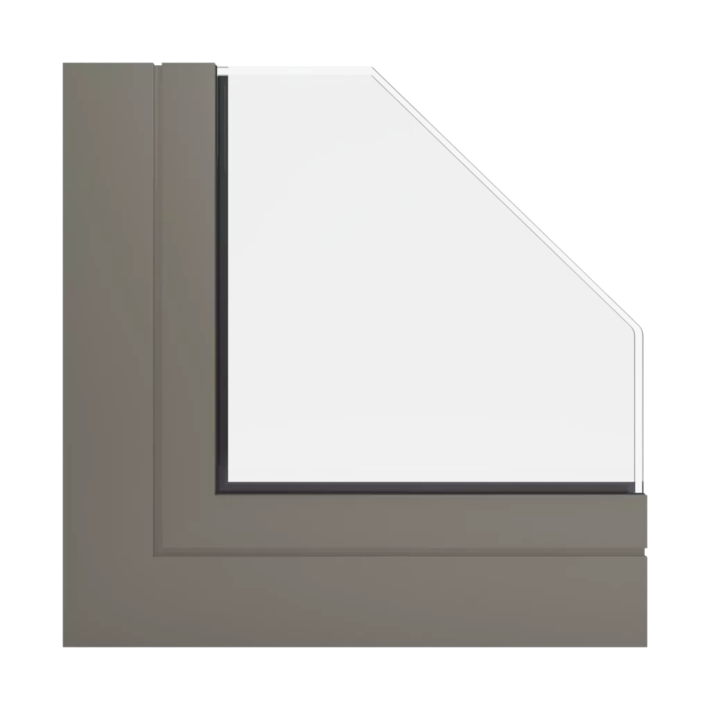 RAL 7006 Beige grey windows window-color aluminum-ral ral-7006-beige-grey