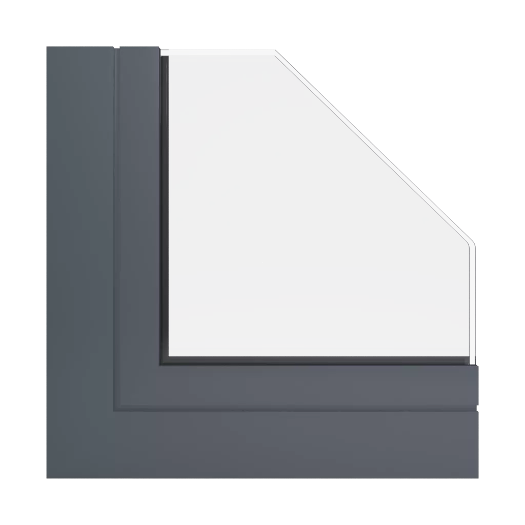 RAL 7015 Slate grey products aluminum-windows    