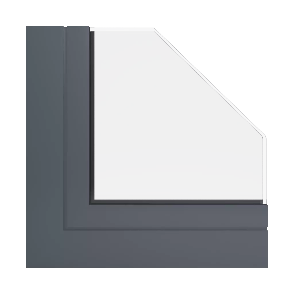 RAL 7015 Slate grey windows window-color aluprof-colors 