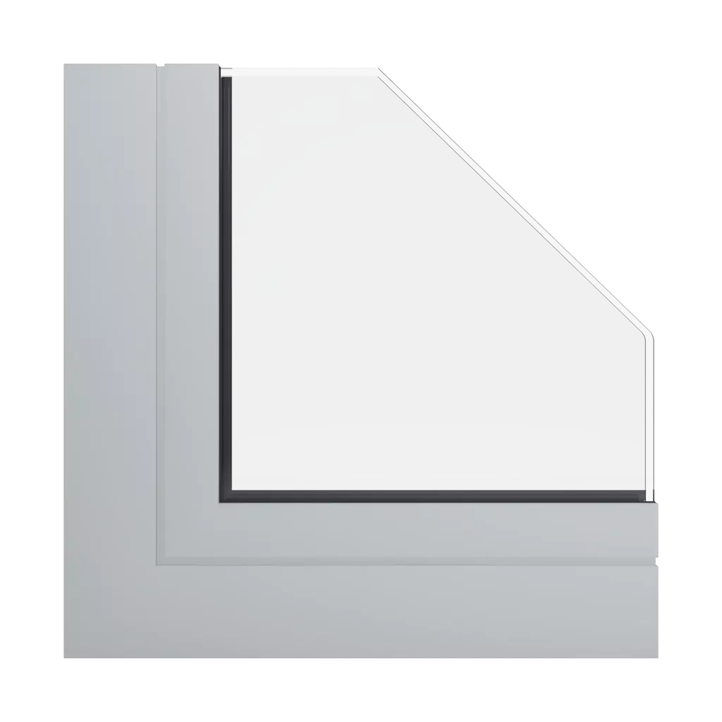 RAL 7035 Light grey products facade-windows    