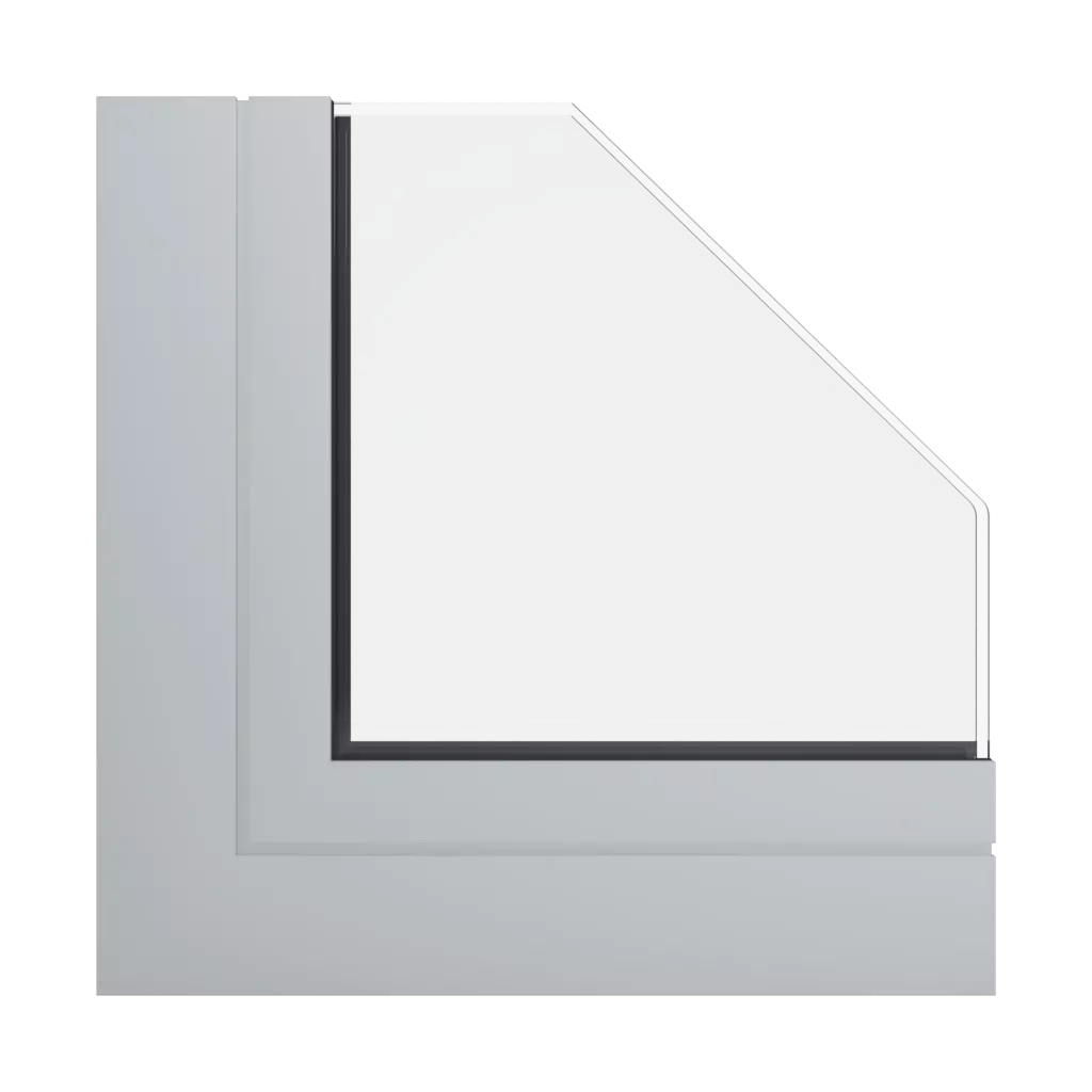 RAL 7035 Light grey windows window-profiles aliplast imperial-and