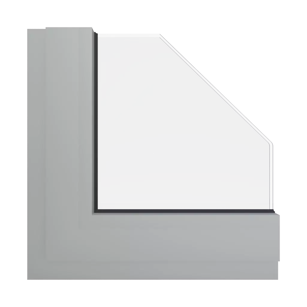 RAL 7038 Agate grey windows window-color aluminum-ral ral-7038-agate-grey interior