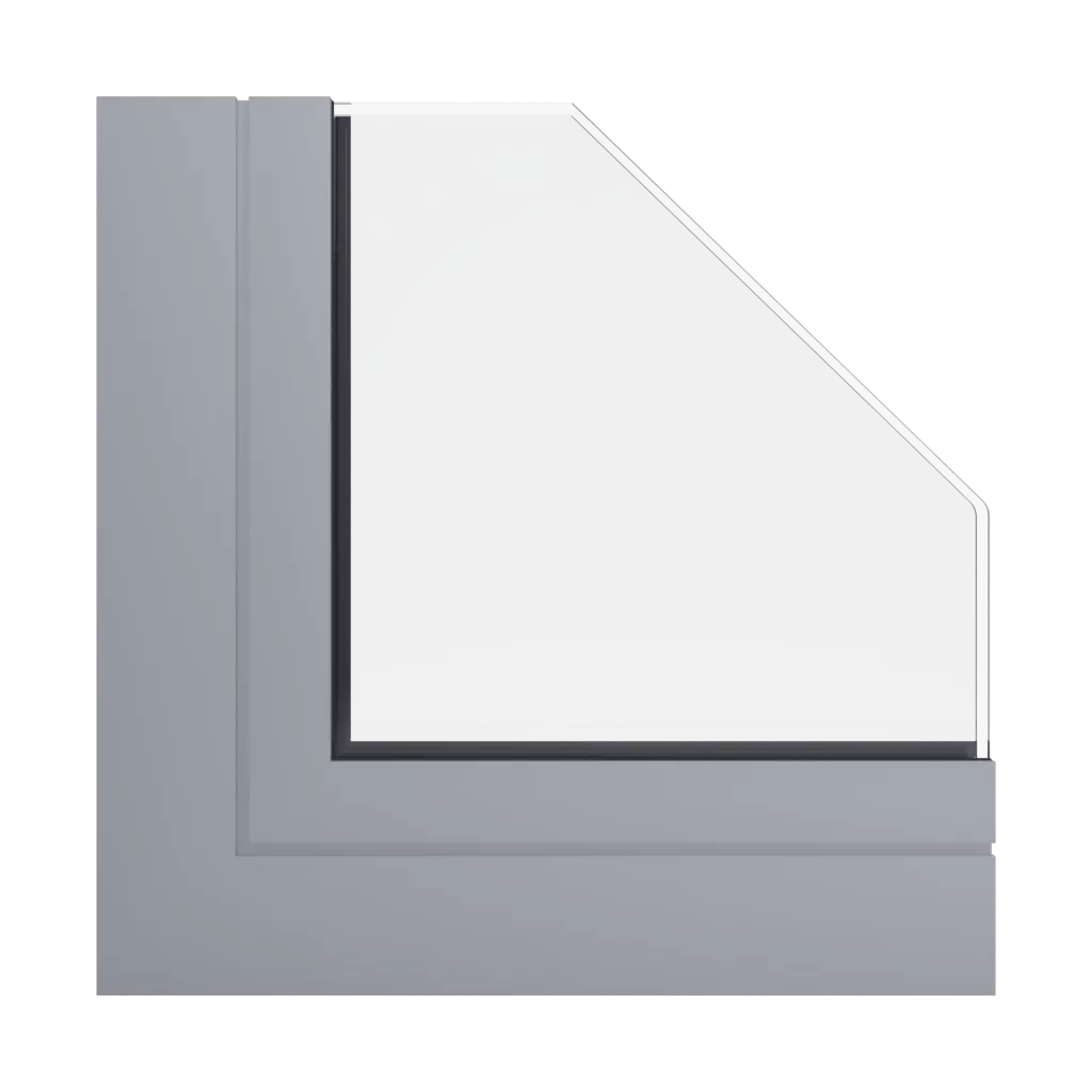 RAL 7040 Window grey products folding-windows    