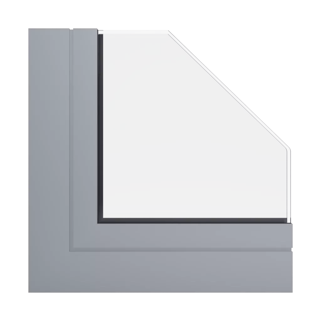 RAL 7040 Window grey windows window-profiles aluprof mb-78ei-dpa