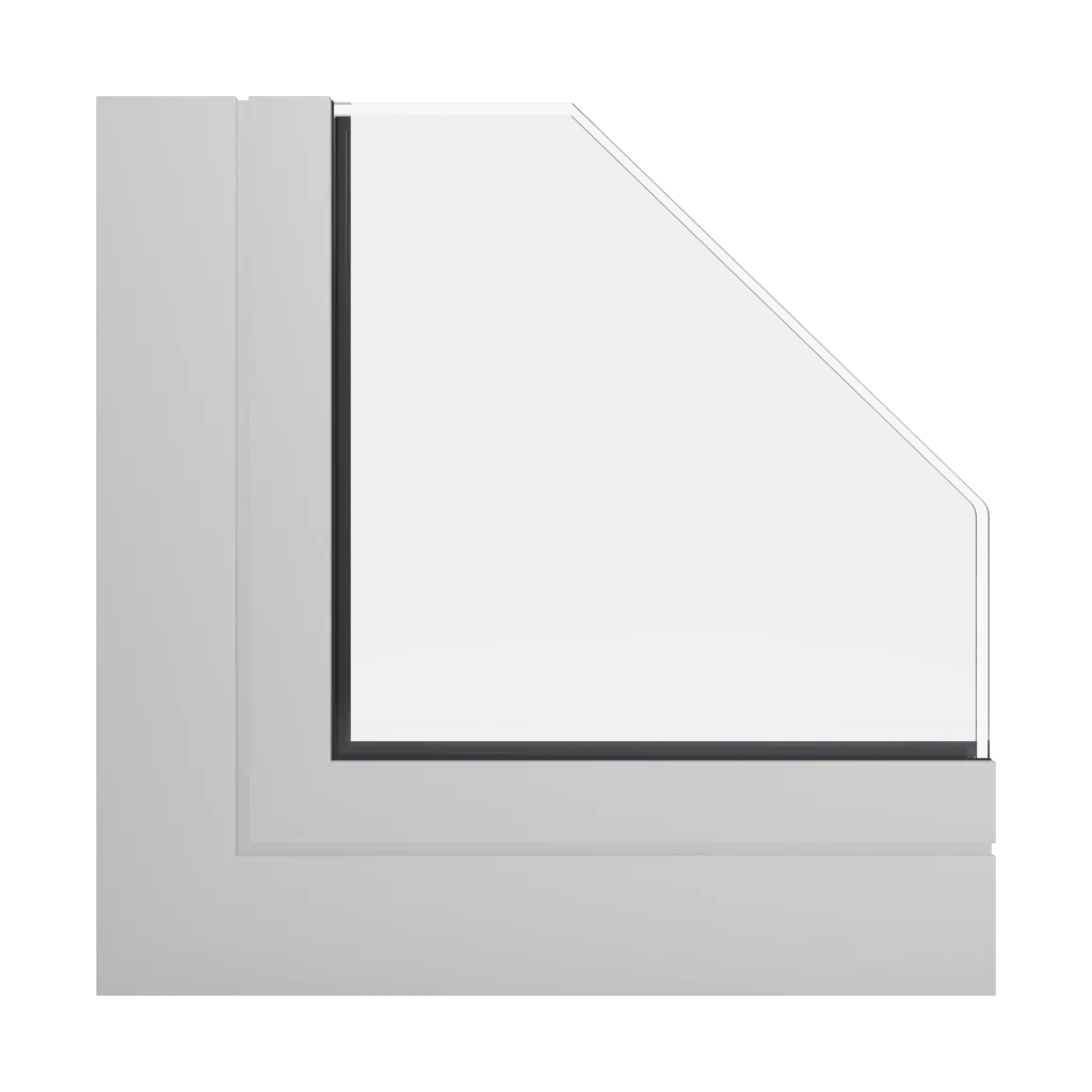 RAL 9002 Grey white windows window-profiles aluprof mb-skyline-type-r
