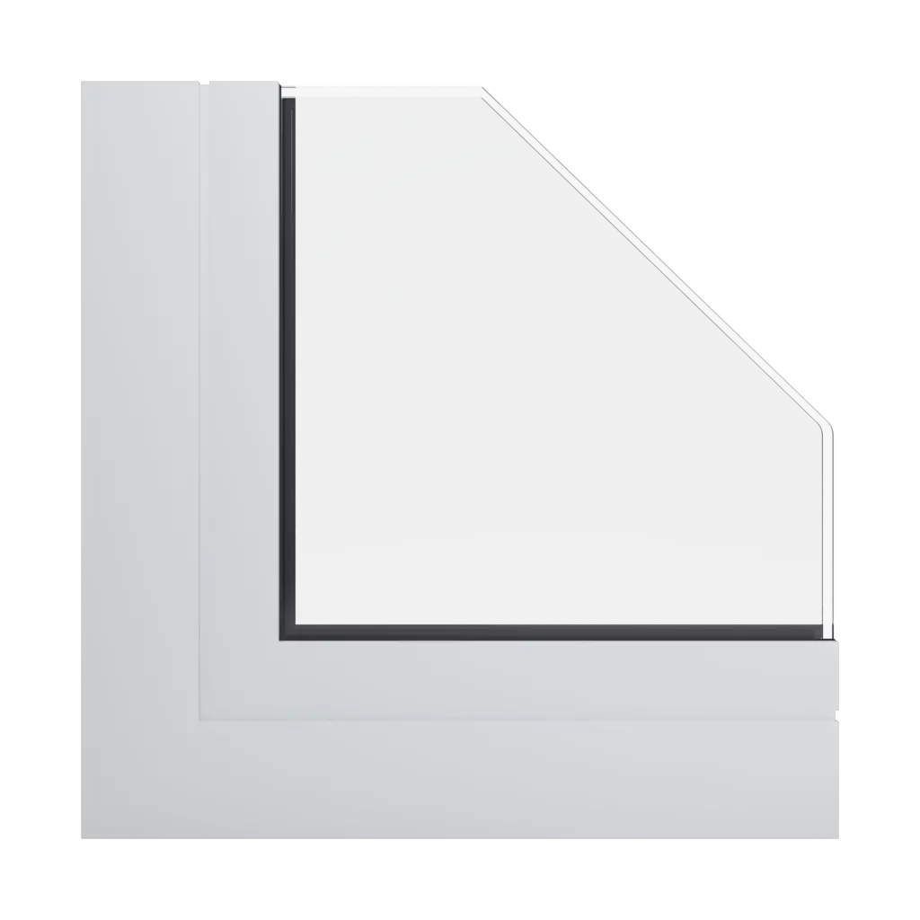 RAL 9003 Signal white windows window-profiles aluprof mb-79n