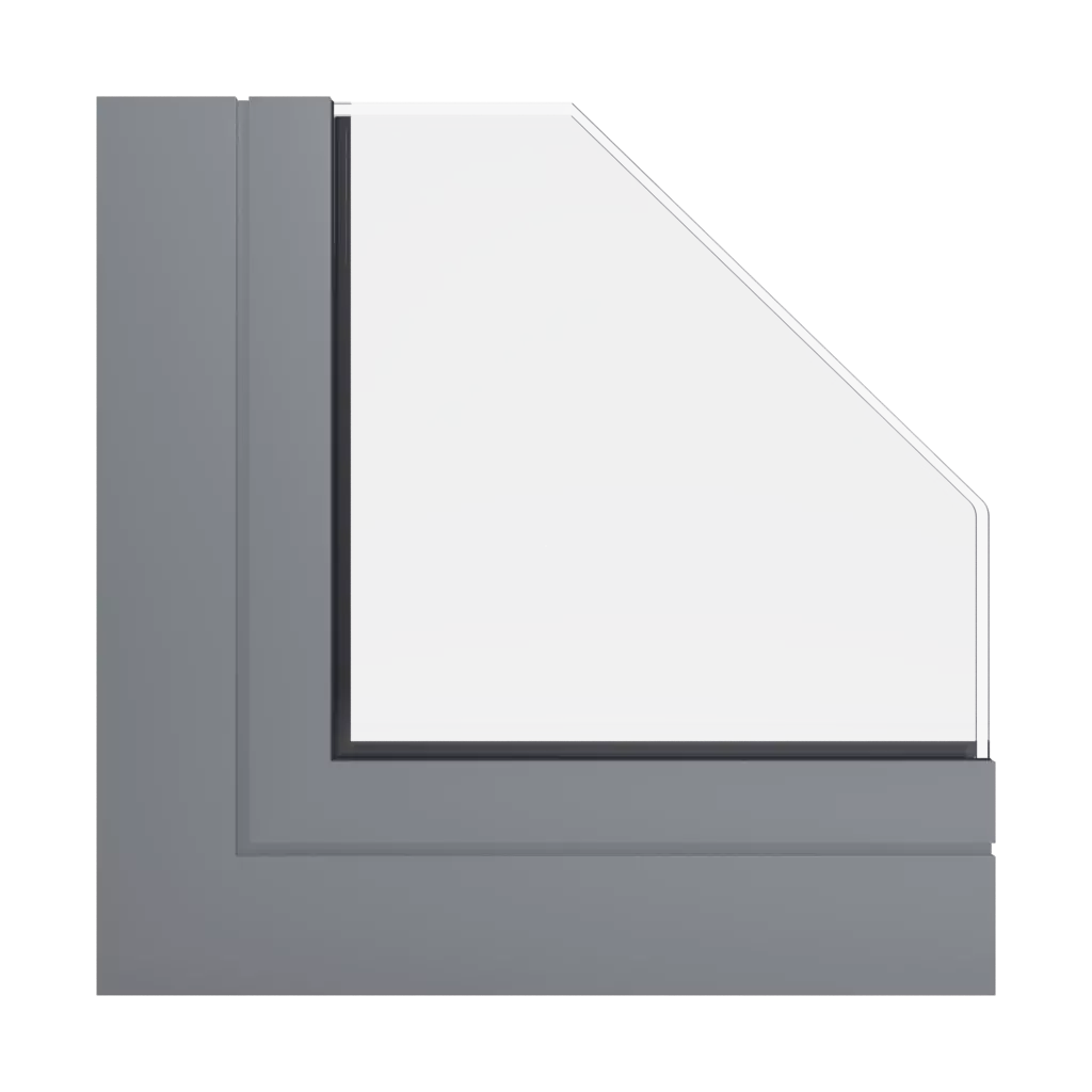 RAL 9023 Pearl dark grey windows window-profiles aluprof mb-harmony-office