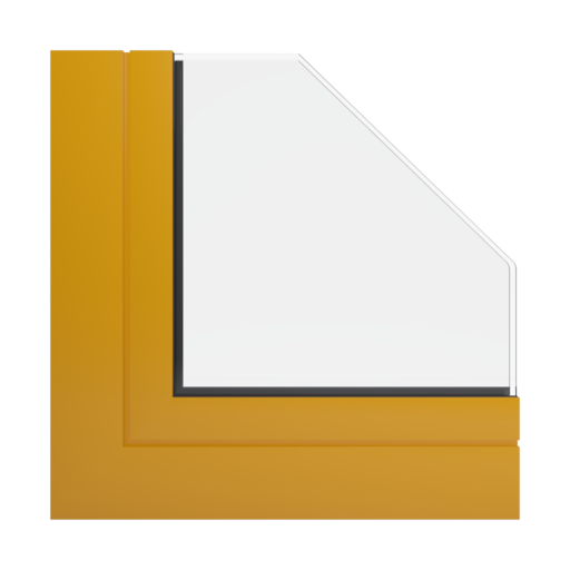 RAL 1006 Maize yellow windows window-profiles aliplast ultraglide