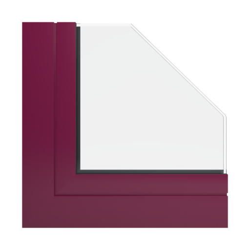 RAL 4004 Claret violet windows window-profiles aliplast ultraglide