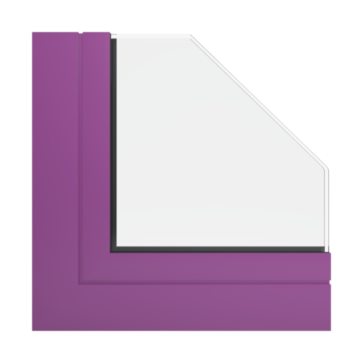 RAL 4008 Signal violet windows window-profiles aliplast genesis-75