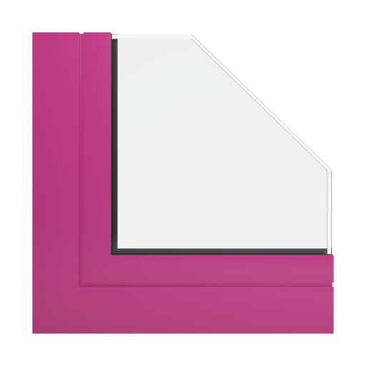 RAL 4010 Telemagenta windows window-profiles aliplast ultraglide