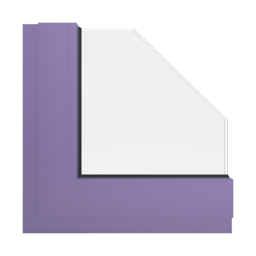 RAL 4011 Pearl violet windows window-color aluminum-ral ral-4011-pearl-violet interior