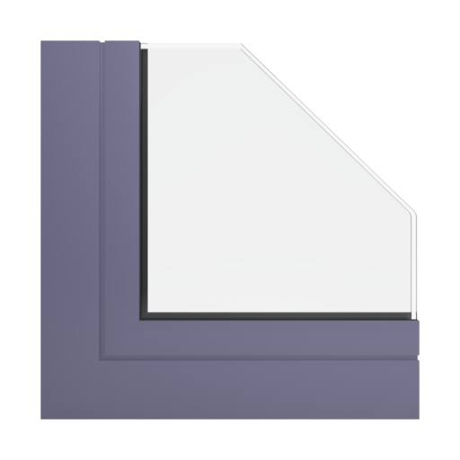 RAL 4012 Pearl blackberry windows window-profiles aliplast ultraglide