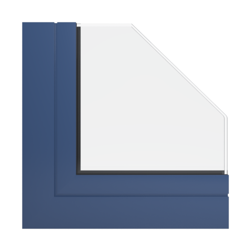RAL 5000 Violet blue windows window-profiles aliplast ultraglide