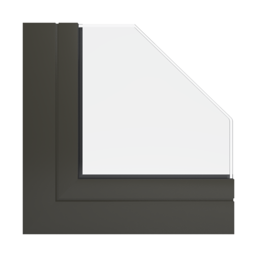 RAL 6022 Olive drab windows window-profiles aliplast ultraglide