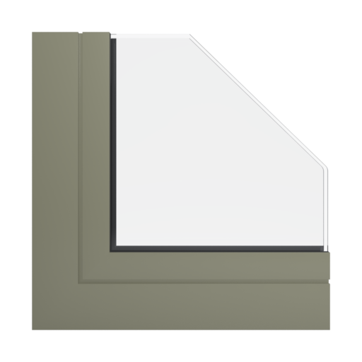RAL 7001 Silver grey windows window-profiles aliplast genesis-75