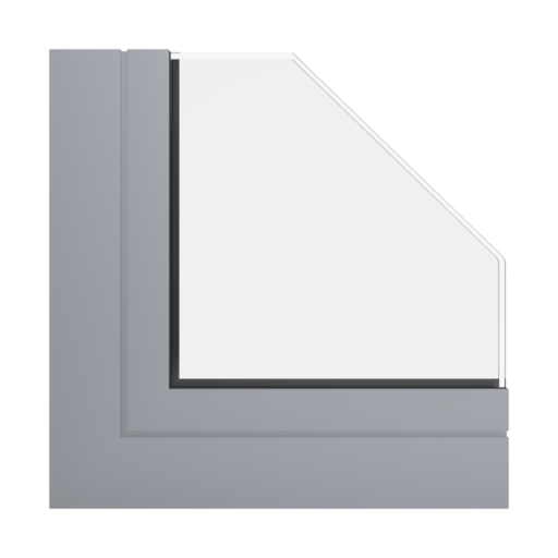 RAL 7003 Moss grey windows window-profiles aliplast ultraglide