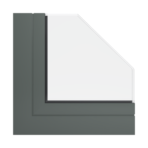 RAL 7010 Tarpaulin grey windows window-profiles aliplast genesis-75