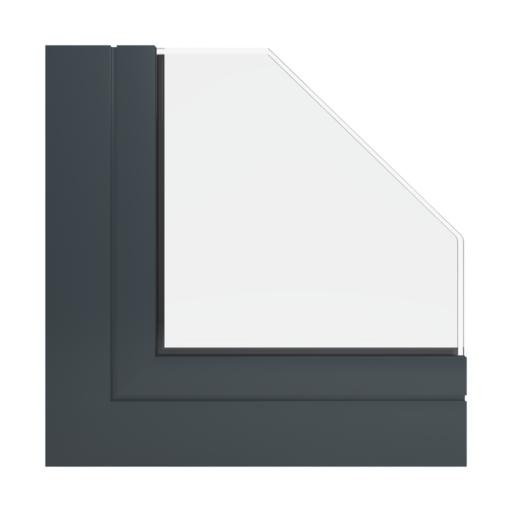 RAL 7016 Anthracite grey windows window-profiles aliplast genesis-75