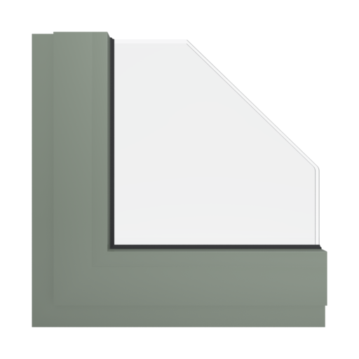 RAL 7033 Cement grey windows window-color aluminum-ral ral-7033-cement-grey interior