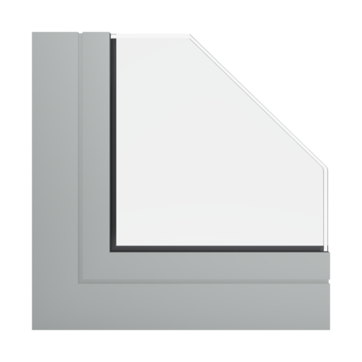 RAL 7038 Agate grey windows window-profiles aliplast ultraglide