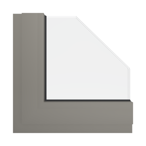 RAL 7048 Pearl mouse grey windows window-color aluminum-ral ral-7048-pearl-mouse-grey interior