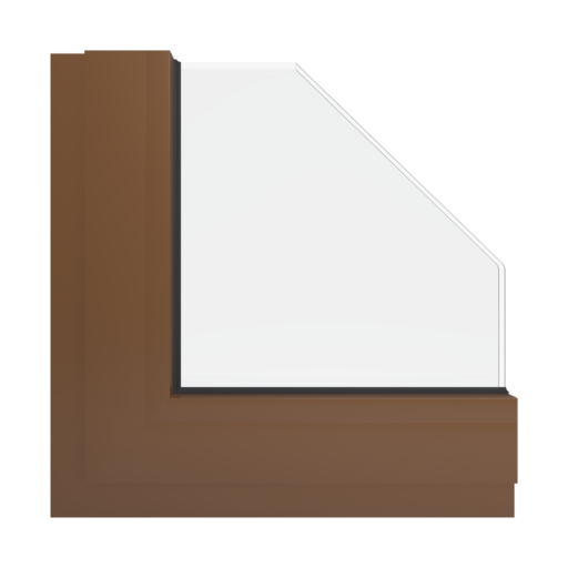 RAL 8007 Fawn brown windows window-color aluminum-ral ral-8007-fawn-brown interior