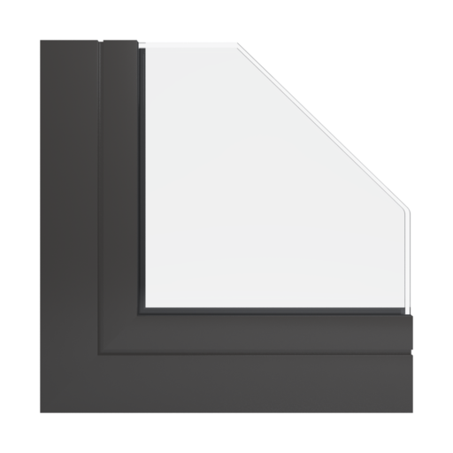 RAL 8019 Grey brown windows window-profiles aliplast ultraglide