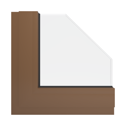 RAL 8024 Beige brown windows window-color aluminum-ral ral-8024-beige-brown interior