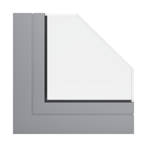 RAL 9022 Pearl light grey windows window-profiles aliplast genesis-75