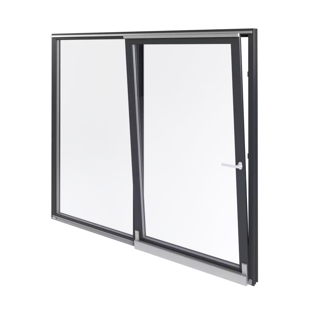 PSK Balcony tilt-and-slide windows window-profiles veka softline-82-md