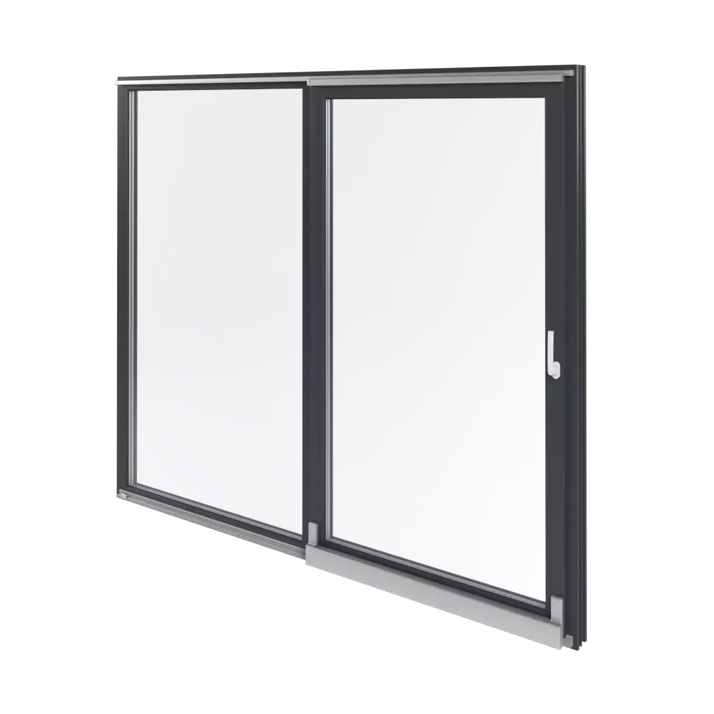 PSK Balcony tilt-and-slide windows window-profiles aluplast ideal-8000